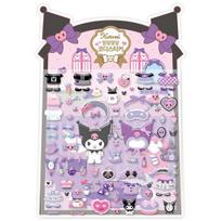 Sanrio Kuromi Cinamono ritinėlis My melody soft koordinuojantis lipdukas, Dotty Dog korėjiečių populiarūs žaislai Kuromi gray