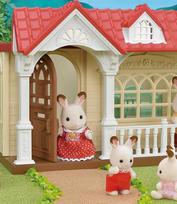 5393 Sylvanian Families Raspberry House Play Set brown
