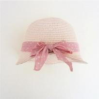 MK Lovely Straw Hat, 50cm, pink, Popular baby clothes in Korea beige
