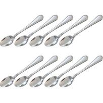 Table Art Foam Mocha Spoon, 10 pieces, Korean popular tableware white