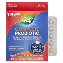 Nature's Way, Probiotic Pearls Complete, 90 softgels