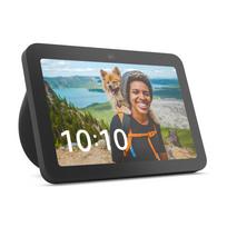 Echo Show 8 3 kartos HD išmanusis ekranas su 13 megapikselių erdviniu garsu, anglis [Naujas] (išleistas 2024 m) - Alexa, fotoaparatas, medžio anglis
