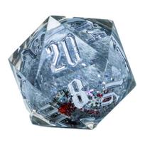 Sirius D20 Sniego rutulio kauliukai 54mm sidabras
