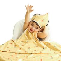 Babyclaw table-integrated self-directed baby food waterproof bib tank top zipper type, carrot yellow, 1 piece, 1 piece beige