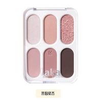 LAKA Forever 6 Eye Palette, 1 pc, ten peach gray
