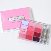 Wake Make Soft Coloring Lip Palette 3 types Wake Make Lip Palette Soft Coloring Lip Palette Wake Make Lip Palette, 1 piece, 1. Pink Flood Glowing pink