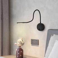 Modernus minimalistinis LED žąsinės kakliuko skaitymo sieninis šviestuvas