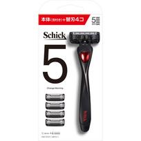sic japan SCHICK kombinuotas komplektas su ašmenimis + 4 pakaitiniai peiliukai Laikiklis vyrams Skustuvai vyrams Keisdami ašmenis būkite atsargūs, kad nesusižeistumėte
