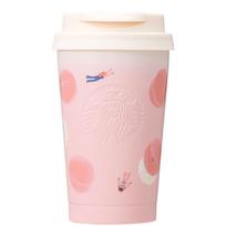 STARBUCKS Starbucks Stainless Steel TOGO Logo Tumbler Peach Full Paradise 355ml Pink Stainless Steel Cup Shape Pale Pink Gradient Peach Vacuum Double white