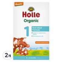 Holle Ekologiškas pieno mišinys Kūdikiams 1 etapas 0–6 mėn., 500 g, 2 vnt. blue