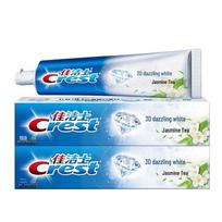Crest 3D White Jasmine Tea Fresh Toothpaste blue