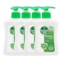 Dettol Antibacterial Hand Wash Original Container 250ml x 4 Hand Wash Liquid Soap Hand Cleaner green