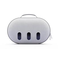 „Aubika“ dėklas, suderinamas su „Meta Quest“ kietu nešiojamuoju dėklu, skirtu „Oculus Quest 3S“, suderinamas su „Quest 4“ kelionės ir saugojimo 3 / „Quest 3S“, „3“ / „Quest“ pilka spalva