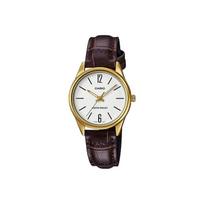 CASIO Moteriškas standartinės serijos baltas laikrodis LTP-V005GL-7BUDF Regular Watch Box white