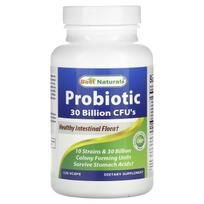 Best Naturals, probiotic, 30 billion CFU, 120 V capsules