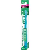 Sunstar GUM. Gum dantų šepetėlis #407 [4 eilės kompaktiška galvutė] Įprasti periodonto ligų dantų šepetėliai <Medžiaga> Rankena: sočiųjų poliesterio derva, bri