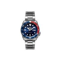 Seiko 5 serijos klasikinis automatinis laikrodis Vyriški laikrodžiai Mėlynas SRPD53K1 Red Blue gray