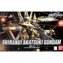 BANDAI SPIRITS HG Mobile Suit Gundam SEED DESTINY Shiranui Akatsuki Gundam Scale Plastic Model 1/144 Pre-Colored gray