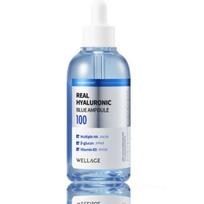 Wellage Real hialurono mėlyna ampulė, 100 ml, 1 vnt. Populiari korėjietiška kosmetika white