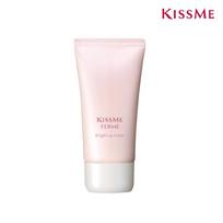 Kiss Me Firmi Bright Up Base Fine Pearl Glossy Makeup Base Pink Beige white