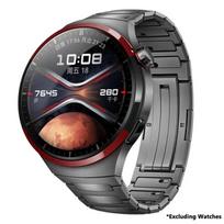 Prabangus metalinis titano dirželis HUAWEI WATCH 4 Pro verslo riešo apyrankė Huawei Watch 4 PRO priedams Be tarpų laikrodžio dirželiai for Huawei Watch4Pro pilka spalva