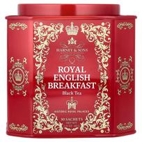 Harney & Sons Royal English Breakfast juodoji arbata, 30 arbatos maišelių, 2,67 uncijos (75 g) 75g - 1 ea red