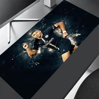 Kylian Mbappé Celebration Large Mouse Pad Desk Mat HD Print Desk Pad Non-Slip Rubber Bottom Perfect Gift for Gamers 30cmx60cm