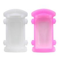 Agaphra mobile phone remote control teether 2-piece set, nipple, white, pink, 1 set, Korean baby products pink