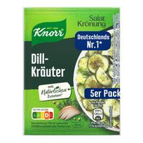 Knorr Salotų krapų-žolelių 5 vnt. pakuotė black