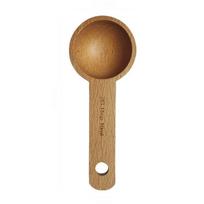 7,5/10/15/30/45 ml matavimo šaukštas, valgomasis šaukštas, kavos pupelių šaukštas, buko medienos šaukštas virtuvei 10ml-Beech Wooden brown