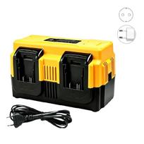 Battery Charging Dock for DCB206 DCB203 18V/20V/60V Power Tool Users, 4Bay Desktop Charging Station with EU Plug, Benches Use Daily