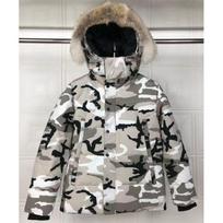 Wyndham parka žąsų pūkų striukė Kanadietiška M vyriški ir moteriški paltai tikras vilko kailis XS black