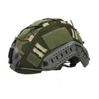 Taktinis šalmo užvalkalas Camo FAST Airsoft Aukšto pjovimo šalmo audinys Medžioklės Šaudymo Šalmo Aksesuarai su Elastinga Virvele