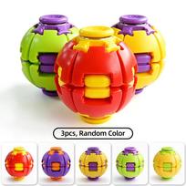 Press To Rotate Fidget Spinner Toy Handheld Stress Relief Sensory Fidget Toy Portable Pocket Spinning Top For Adults Desk Toy red