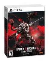 Daemon X Machina Titanic Scion Limited Edition for PS5 - North American Version / Mecha Action Video Game red