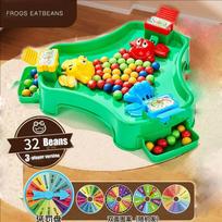 Hungry Frog Eating Beans Children Board Strategy Table Games Educational Toy Family Interactive Stress Relief Toys For Kids