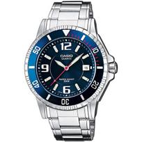 Casio collection Analog Quartz Stainless (Casio) Men's Watch, Steel, MTD-1053D-2AVES black