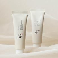 Joseon Relief Saulės grožis: Ryžiai + probiotikai (SPF50+ PA++++) Dviguba pakuotė 50 ml * 2 vnt white