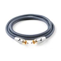 Impeto Coaxial Cable to RCA Audio Cable Stereo Cable Digital Audio 1M  Male Male