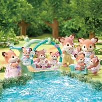Sylvanian Families Adorable Deer Family Collectible Set beige
