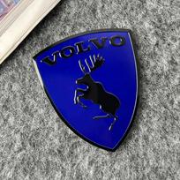 Briedžio skydas Automobilio emblema Ženklelis 3D metalinė lipdukas Volvo XC60 XC90 S60 S90 V60 XC40 V50 Automobilio sparnas bagažinė Išorės priedai