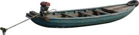 Paracel Miniatures Vietnam Wooden Boat with Kohler Set Resin Kit ACC3529 1/35 4-Engine black