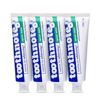 Toothnote whitening toothpaste, spearmint flavor, 100g, 4 pieces blue