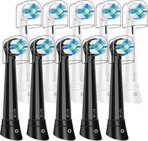 iO Refill iO Series Multicolor Oral-B Brushes, Brown, Oral-B 2/3/4/5/6/7/8/9/10 (10 Brushes) black