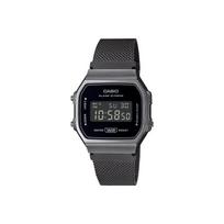 Casio Unisex VINTAGE serijos juodas laikrodis A168WEMB-1B A168WEMB-1B Regular Watch Box black