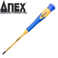 ANEX 1000V Insulated Precision Flathead Screwdriver blue