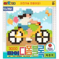 Art Box/My Toys My Toys 3000 My Deform Block Bicycle black