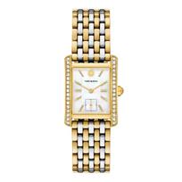 [Tory Burch] TBW1094 (The Eleanor) Eleanor Mother-of-Pearl Square Women's Metal Watch