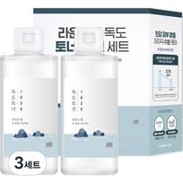 Round Lab Dokdo Toner 200ml + Losjonas 200ml rinkinys, 3 rinkiniai white