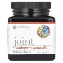 Youtheory, joints, collagen + boswellia, 180 mini tablets